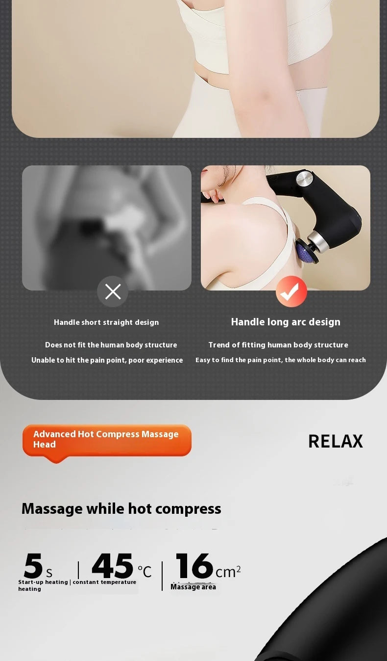 Fascia Massage Gun Shoulder Massager