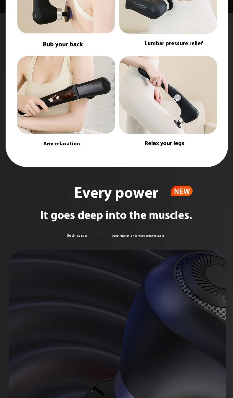 Fascia Massage Gun Shoulder Massager