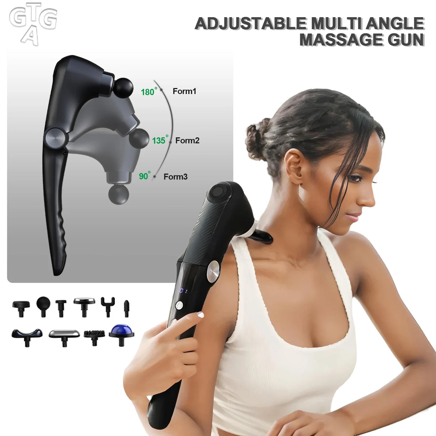 Fascia Massage Gun Shoulder Massager