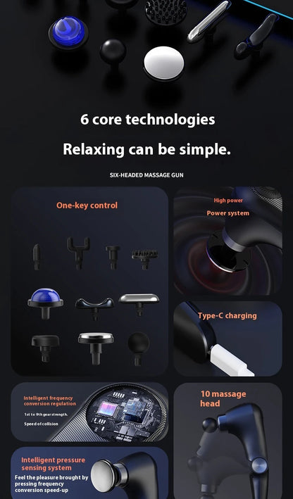 Fascia Massage Gun Shoulder Massager